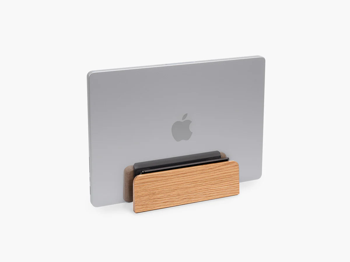 Dock per laptop in legno