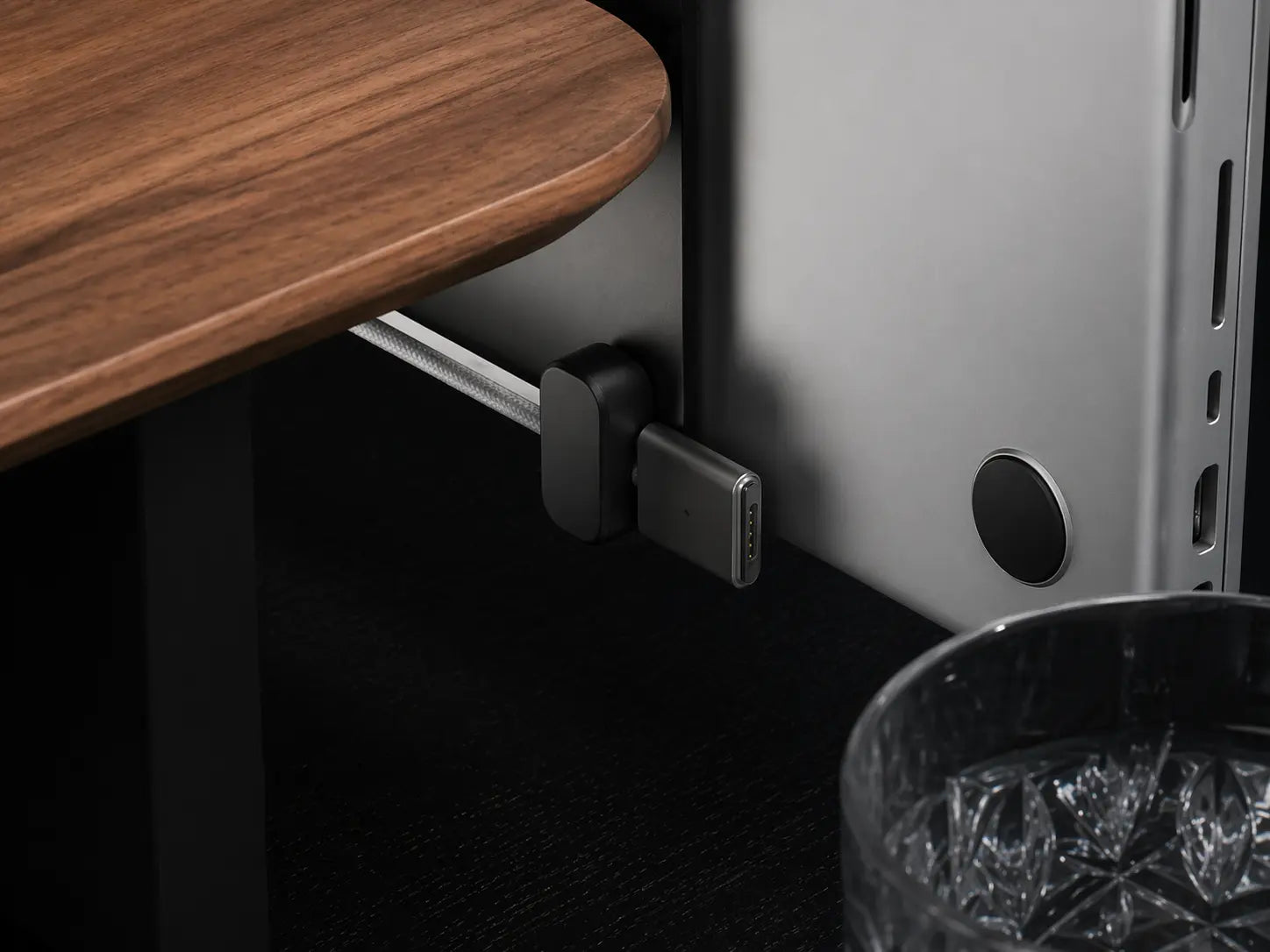 Cable Magnets for Desk Shelf